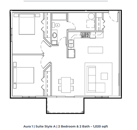 this is the floor plan of the second floor